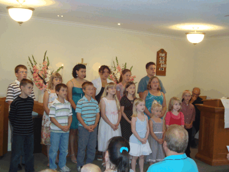 singing in church